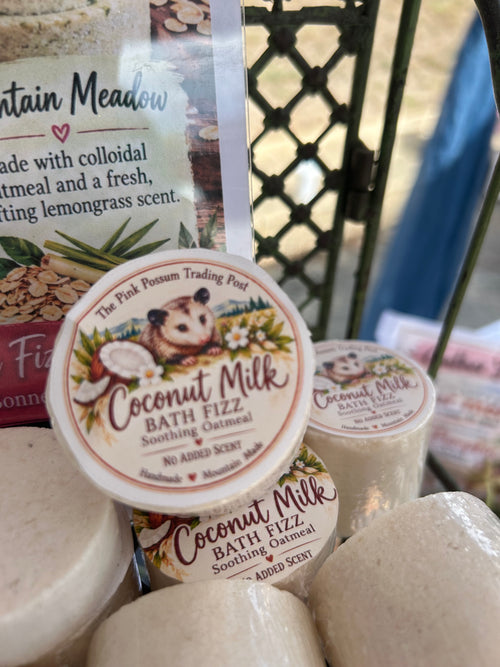 Coconut Milk Bath Fizz — 4 oz